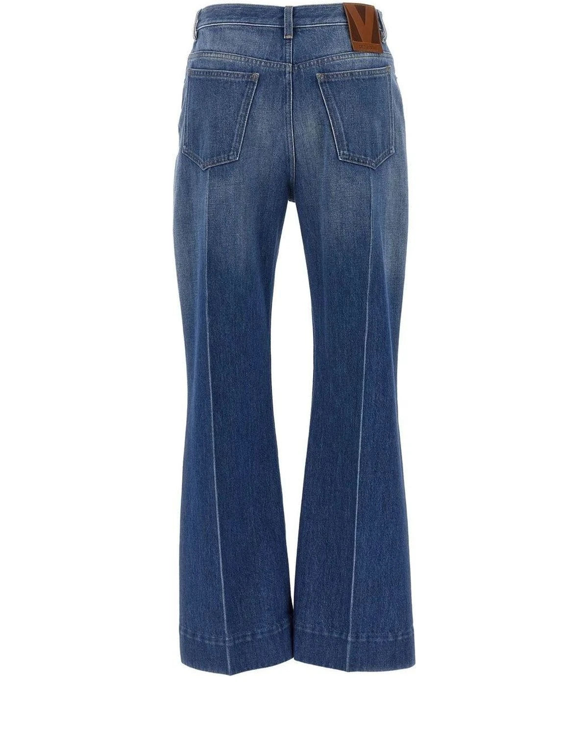 Valentino Garavani Jean in blue, Cotton — view 2