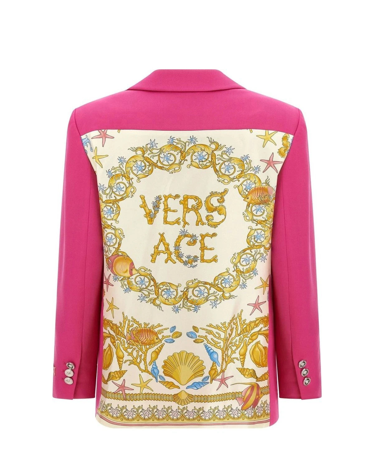 Versace Blazer in pink, Virgin Wool β view 2