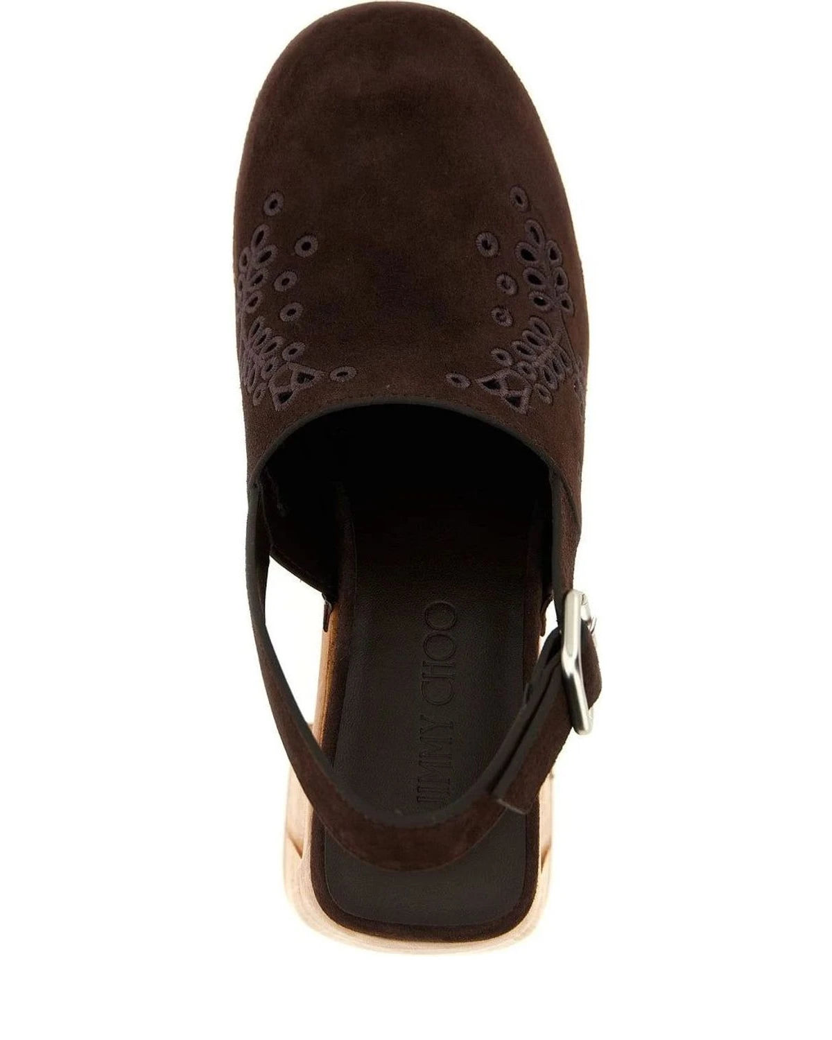 Jimmy Choo Heels in brown, Leather — view 4
