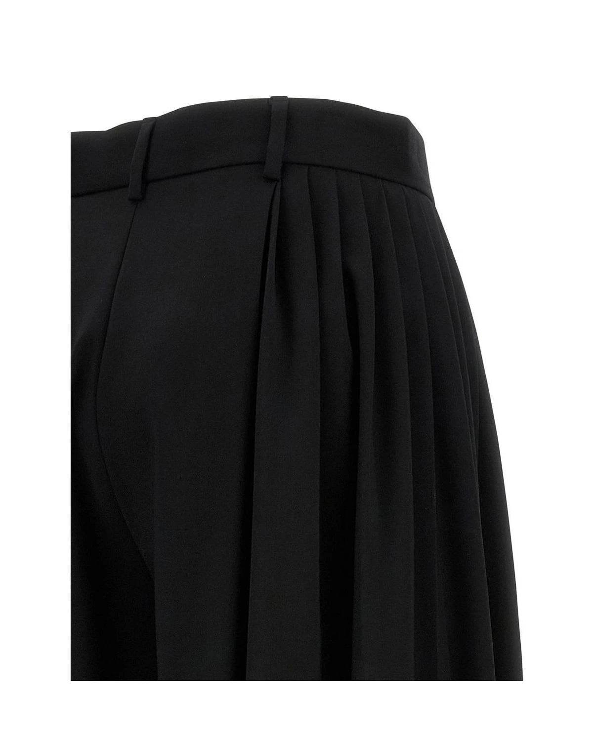 Giuseppe Di Morabito Palazzo Pant in black — view 4