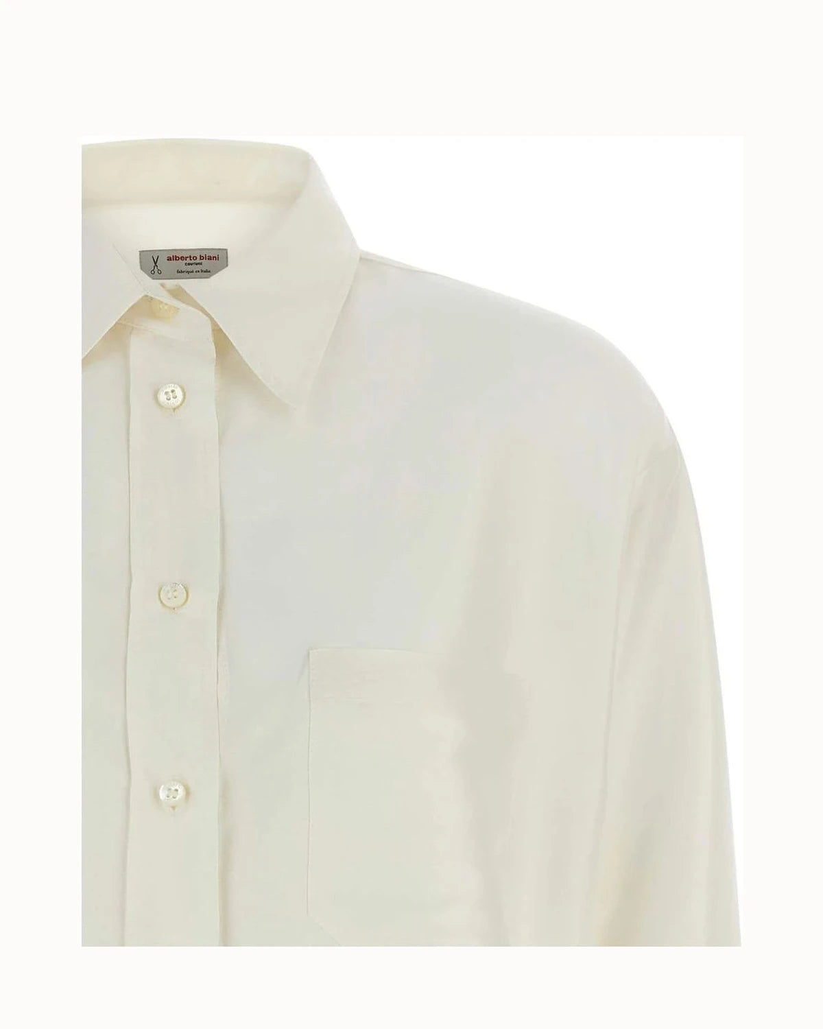 Alberto Biani Dress Shirt in white — view 3