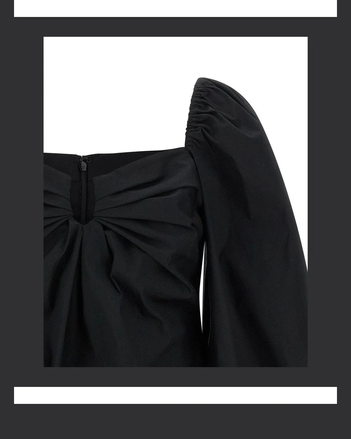 Carolina Herrera Blouse in black, Cotton — view 3