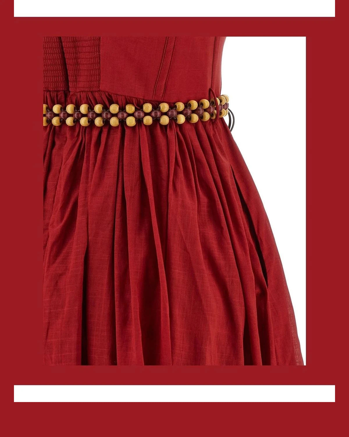 Zimmermann Dresse in red, Cotton — view 4