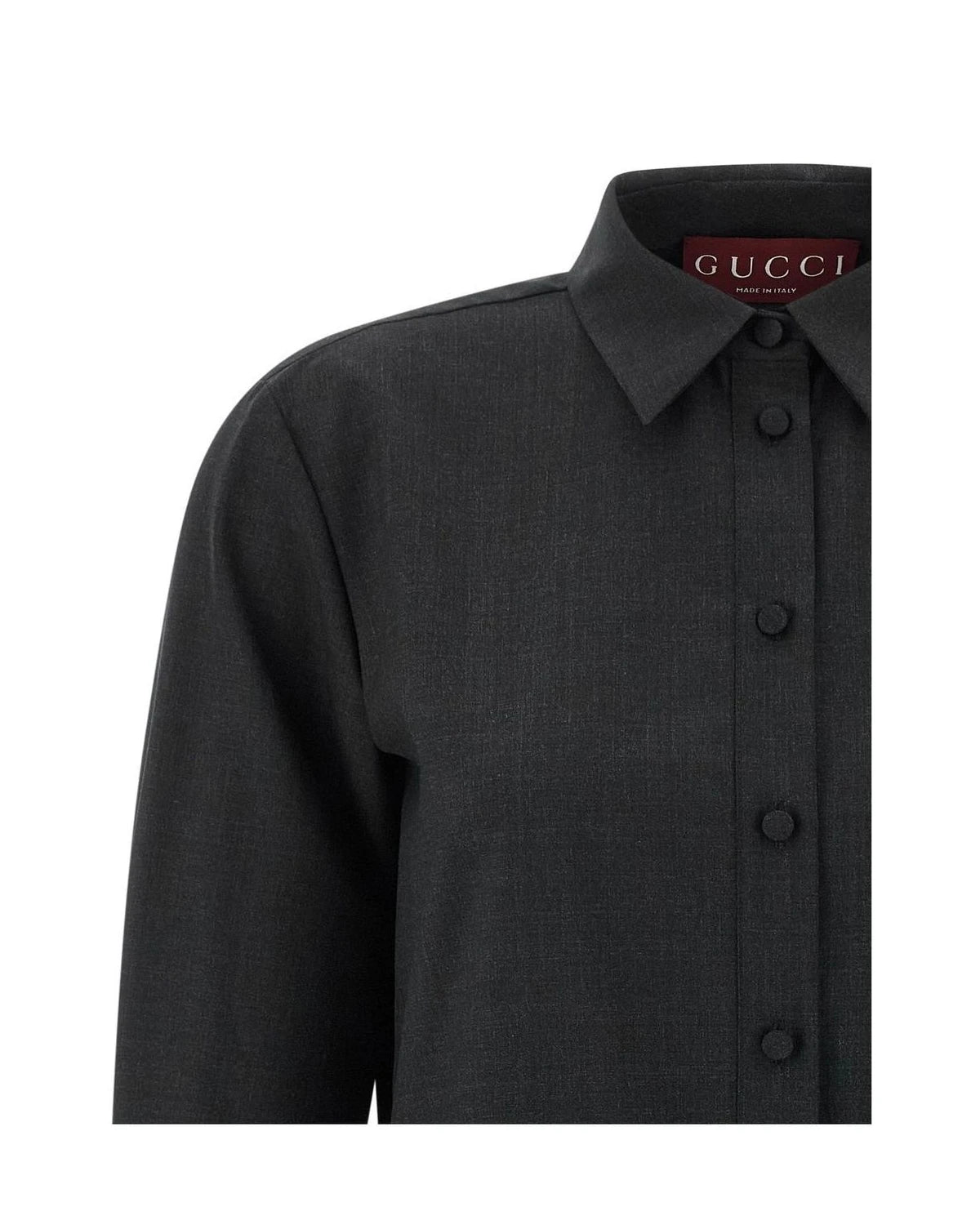 Gucci Dresse in gray, Wool — view 3