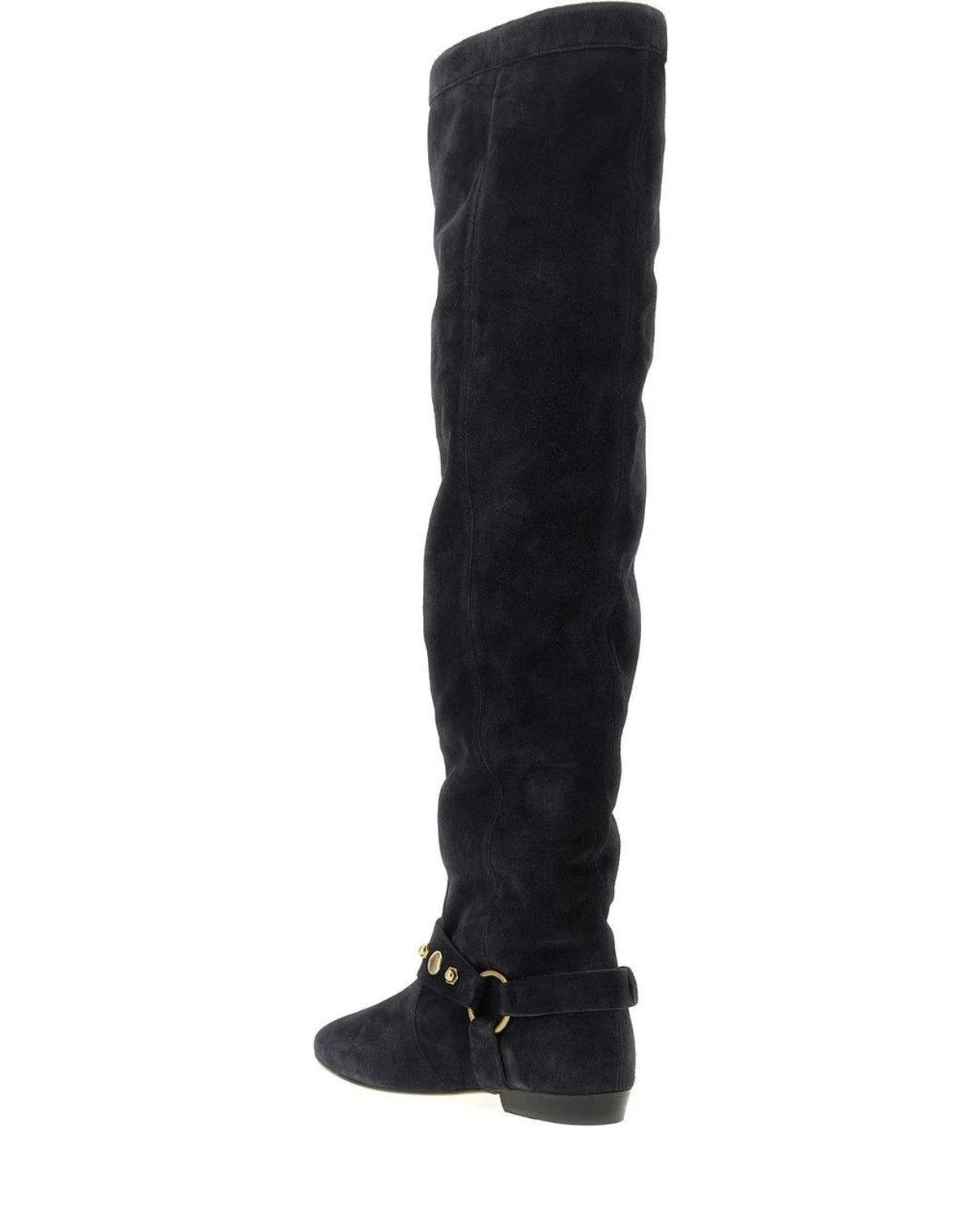 Isabel Marant Boots in black, Calfskin Leather — view 3