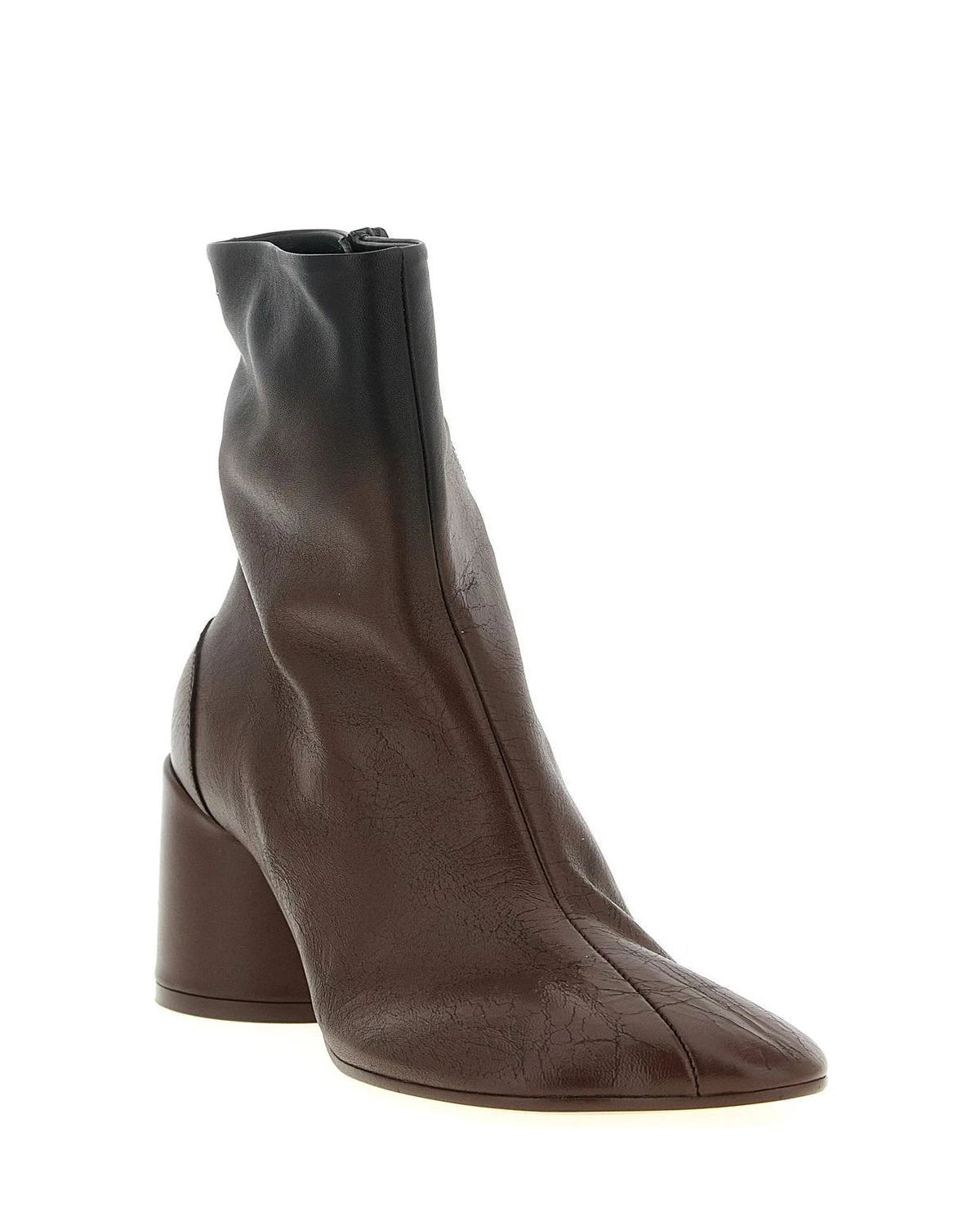 MM6 Maison Margiela Boots in brown, Lambskin — view 2