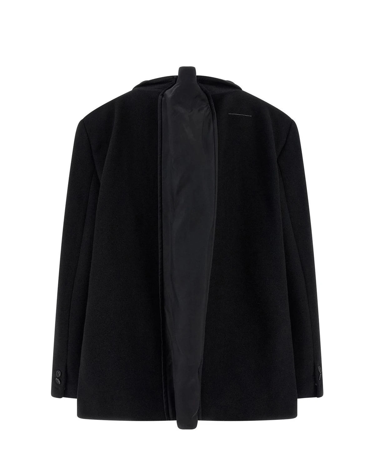 MM6 Maison Margiela Blazer in black, Virgin Wool — view 2