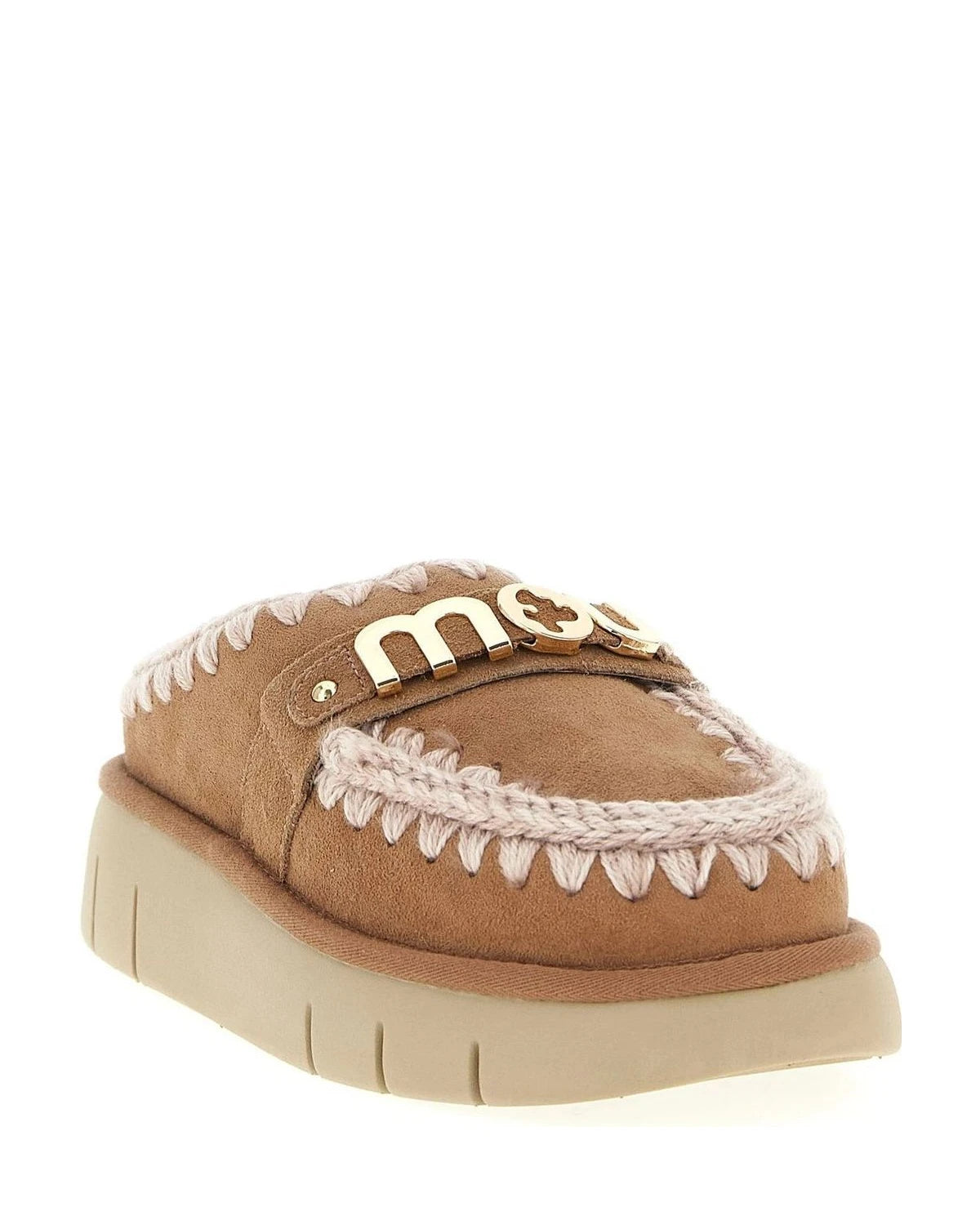 Mou Clogs in multicolor, Sheepskin Leather — view 2