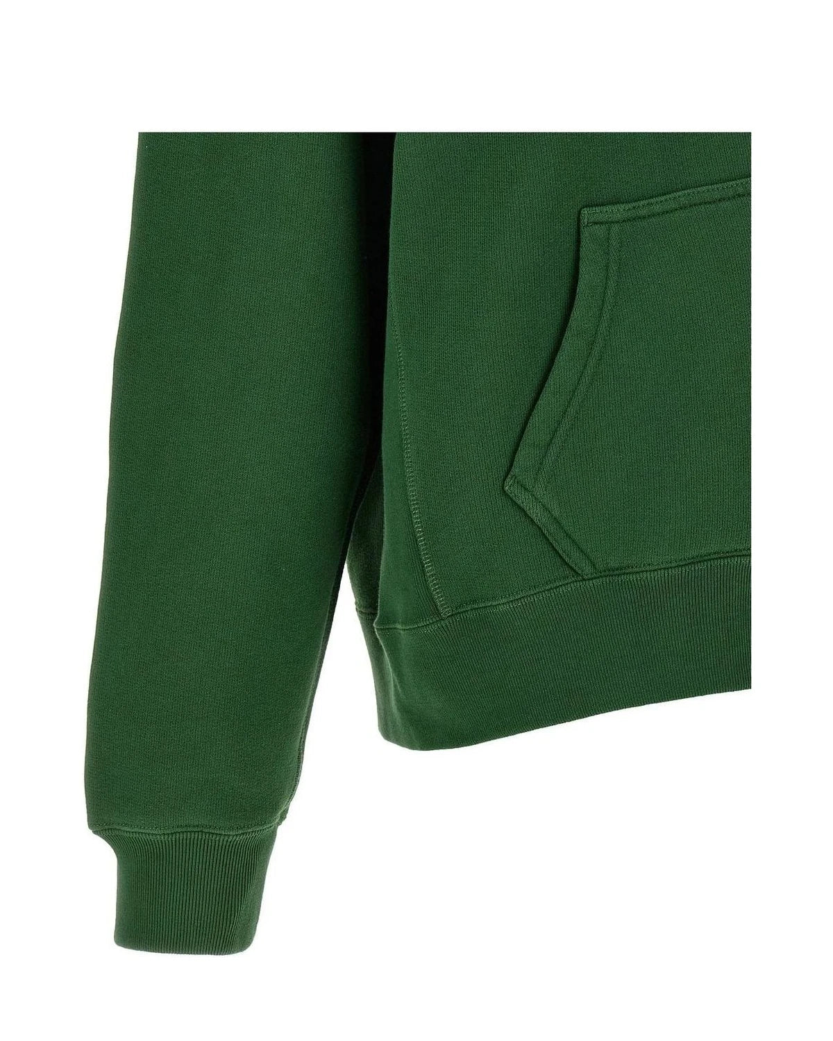 JW Anderson Hoodie in green, Cotton — view 4