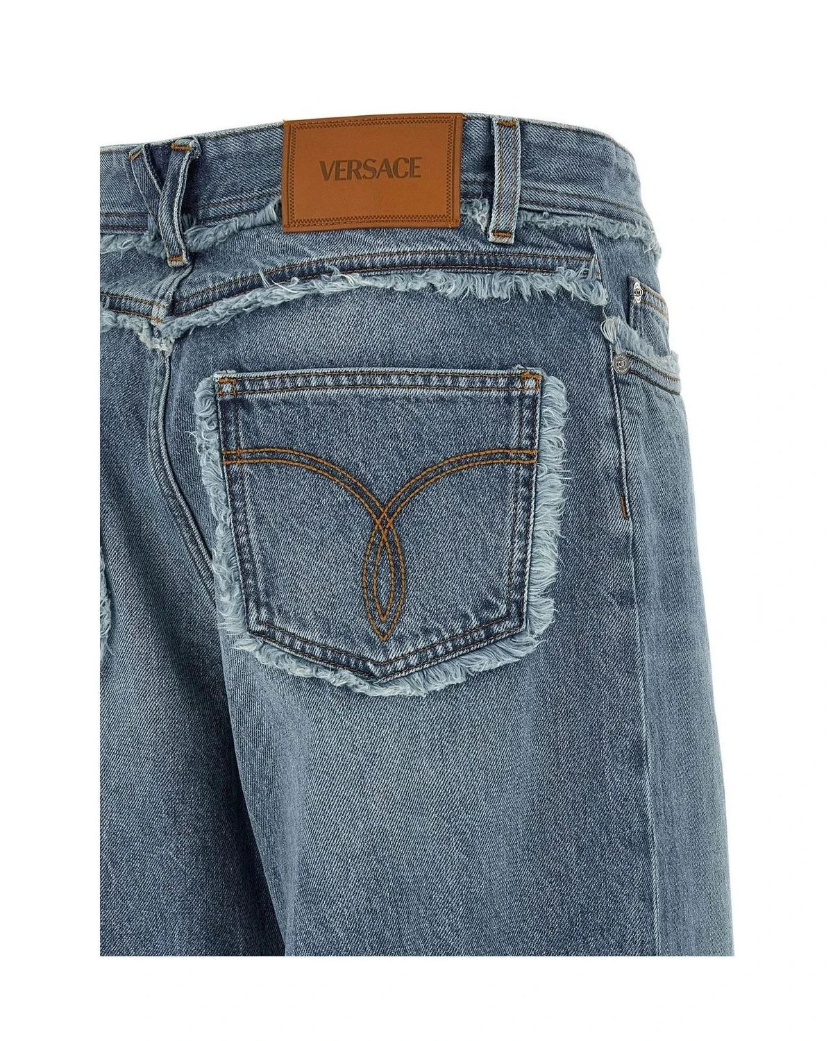 Versace Jean in blue — view 4