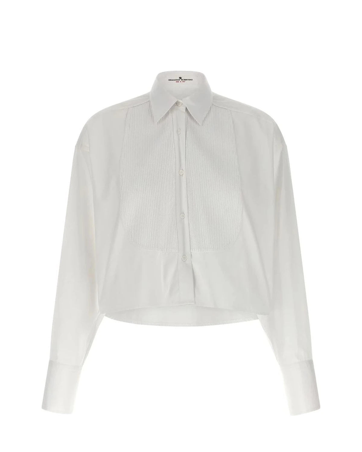 Ermanno Scervino Dress Shirt in white, Cotton