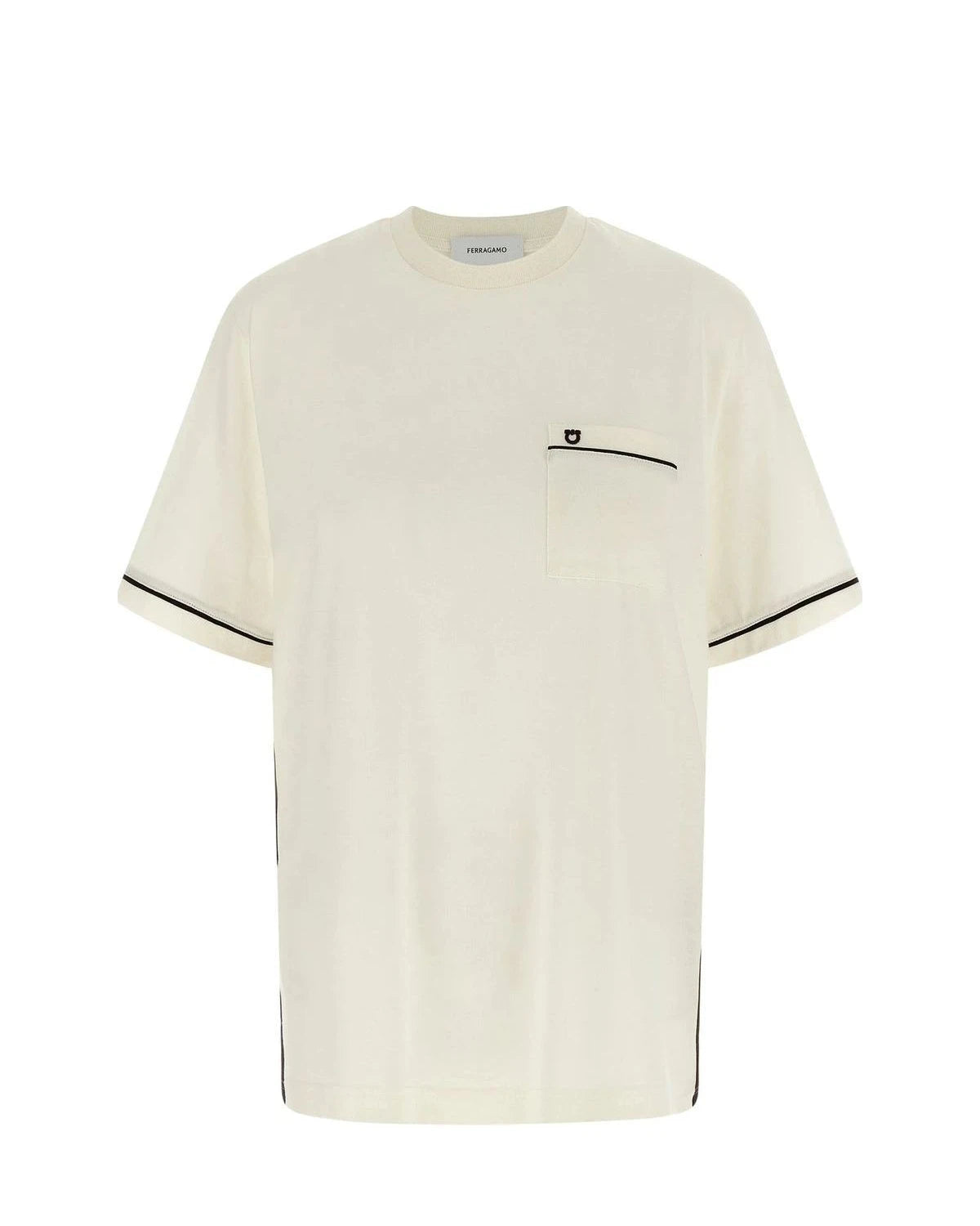 Ferragamo T-Shirt in beige