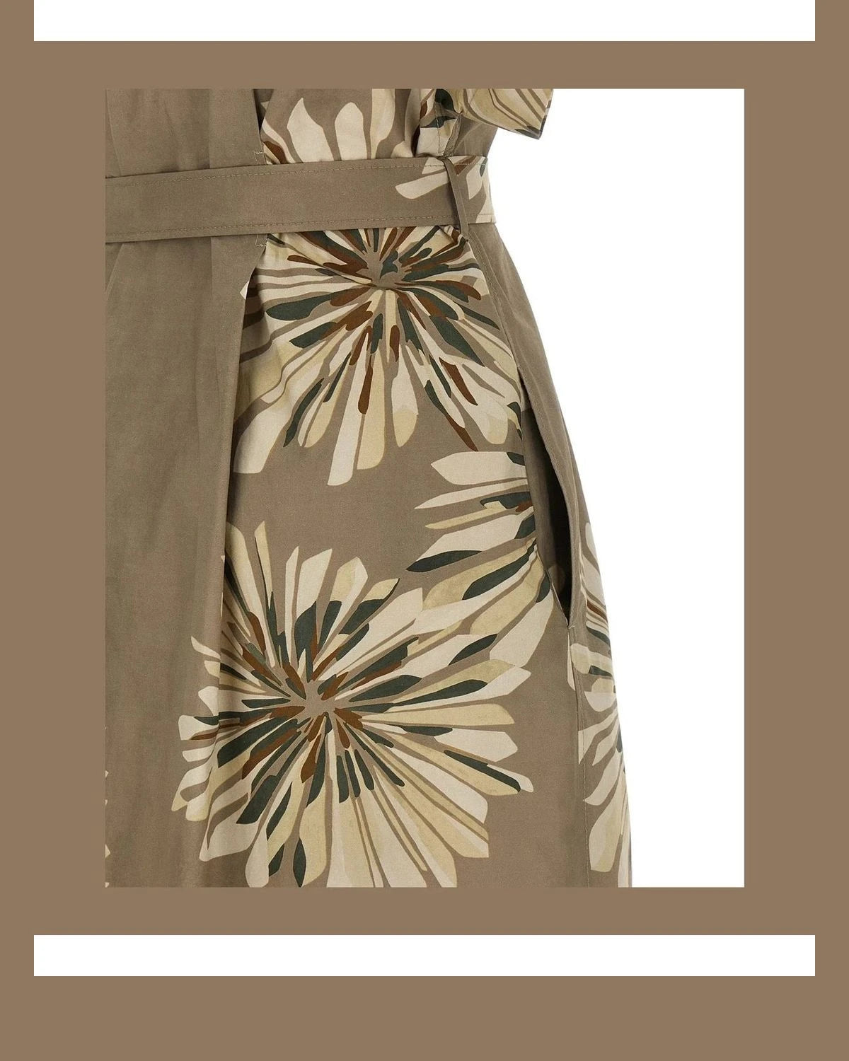 Brunello Cucinelli Dresse in brown, Cotton — view 4