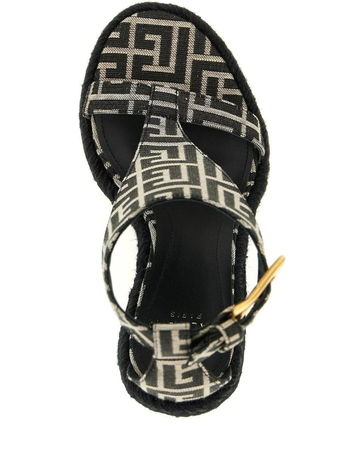 Balmain Heels in black, Polyester — view 4