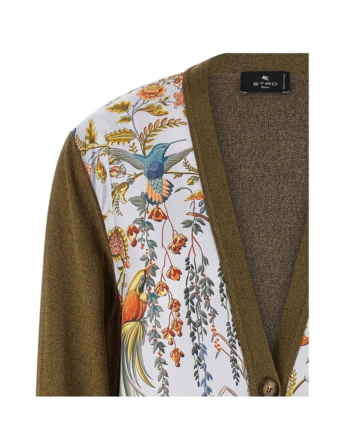 Etro Cardigan in brown — view 3
