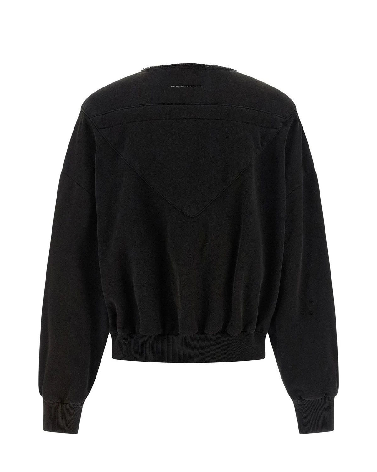 MM6 Maison Margiela Hoodie in black, Cotton — view 2