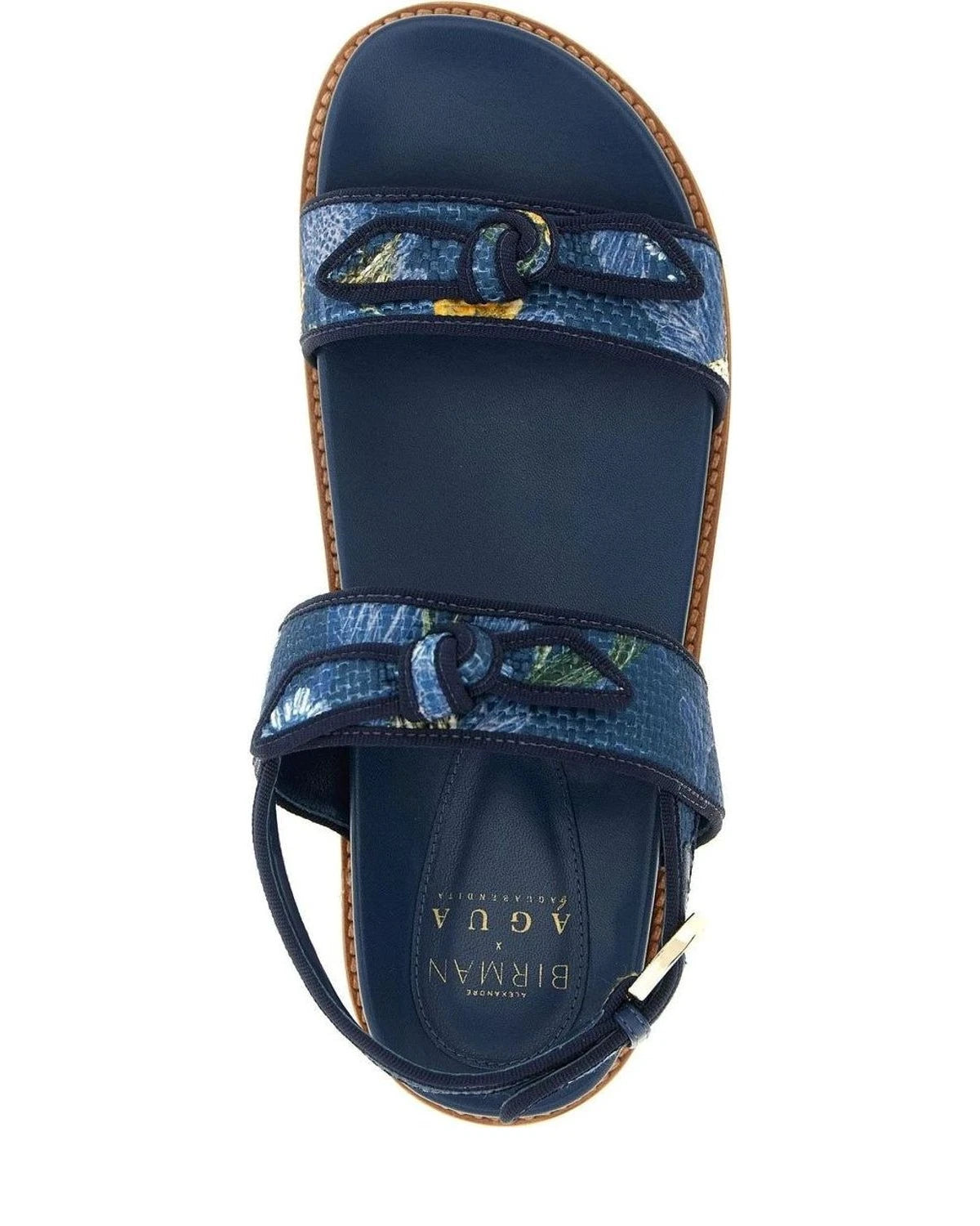 Alexandre Birman Sandals in blue, Cow Leather — view 4