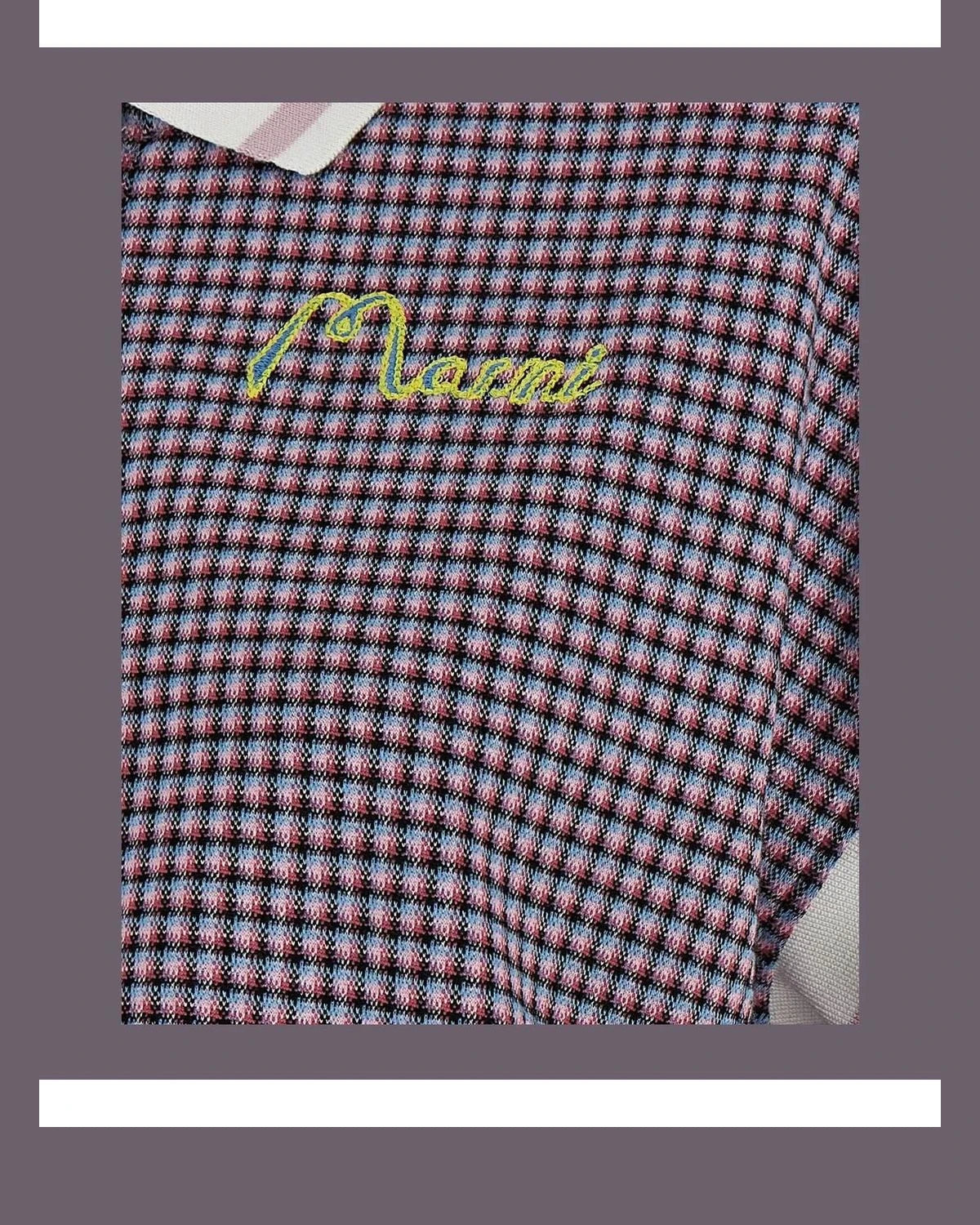 Marni Polo in multicolor, Viscose — view 4