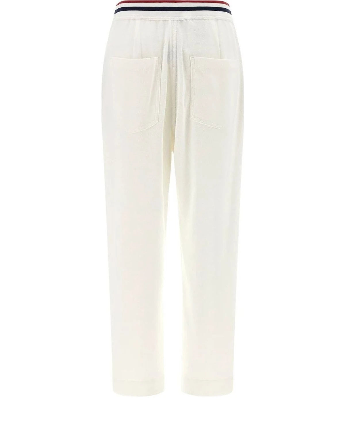 Brunello Cucinelli Jogger in white, Cotton — view 2