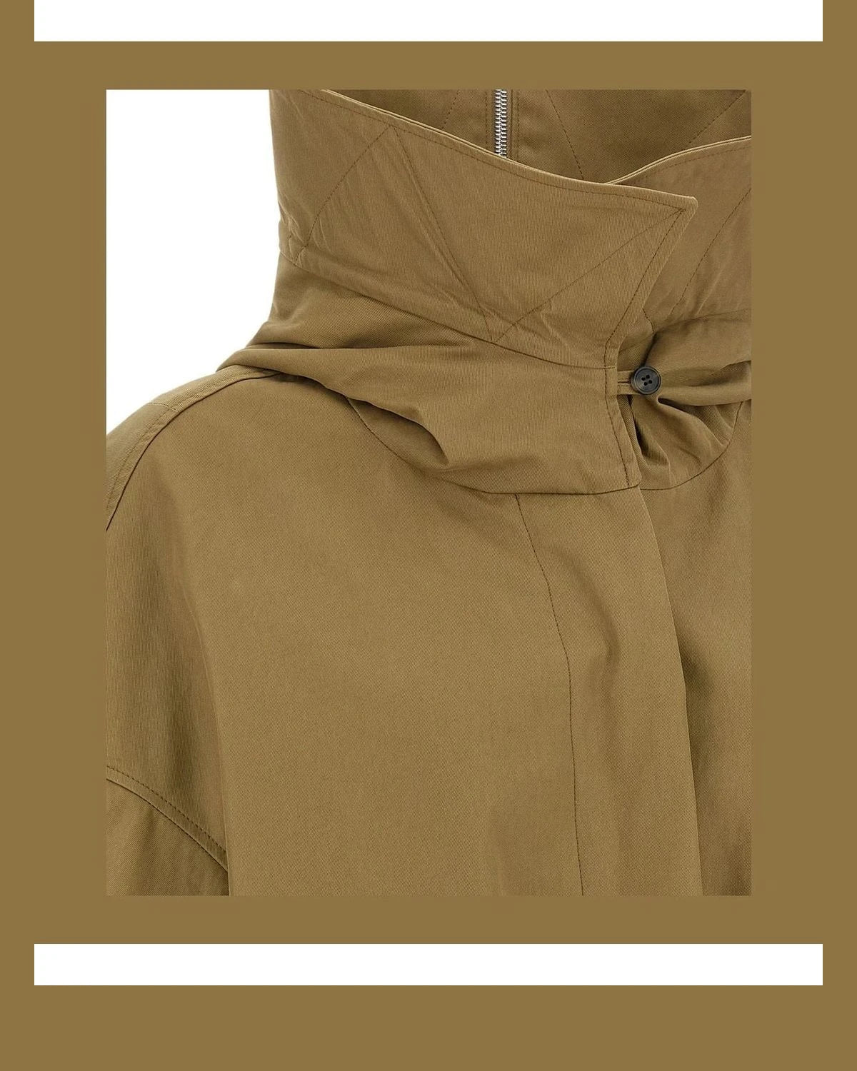 Dries Van Noten Windbreaker in beige, Cotton — view 4