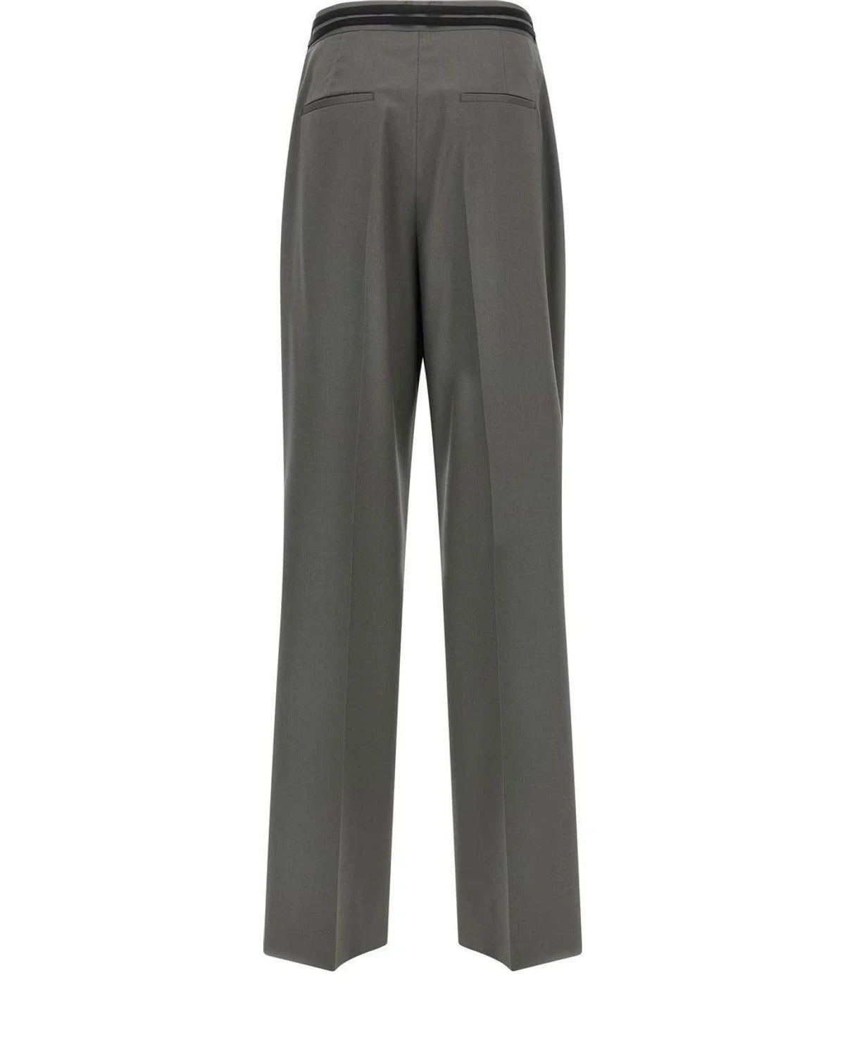 Armarium Trouser in gray, Virgin Wool — view 2
