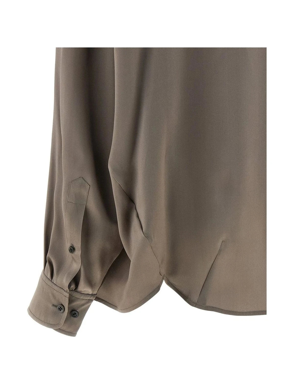 Dries Van Noten Dress Shirt in gray, Silk โ view 4