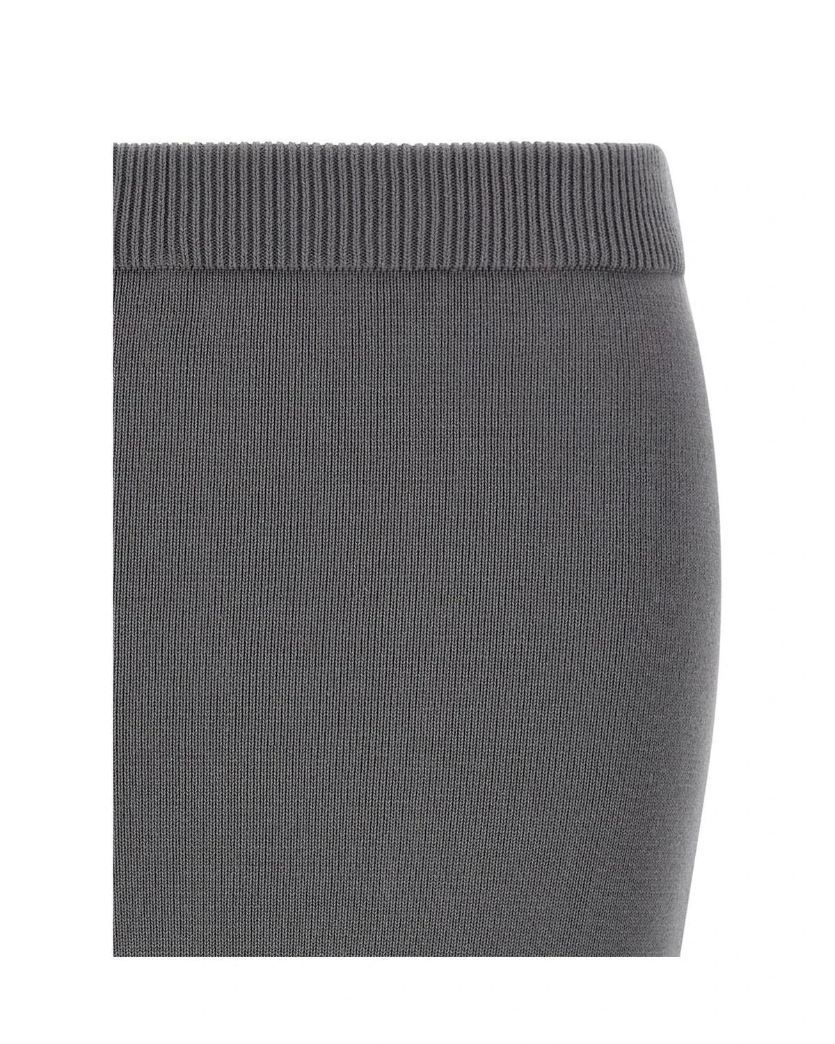 Entire Studios Skirt in gray, Cotton — view 3