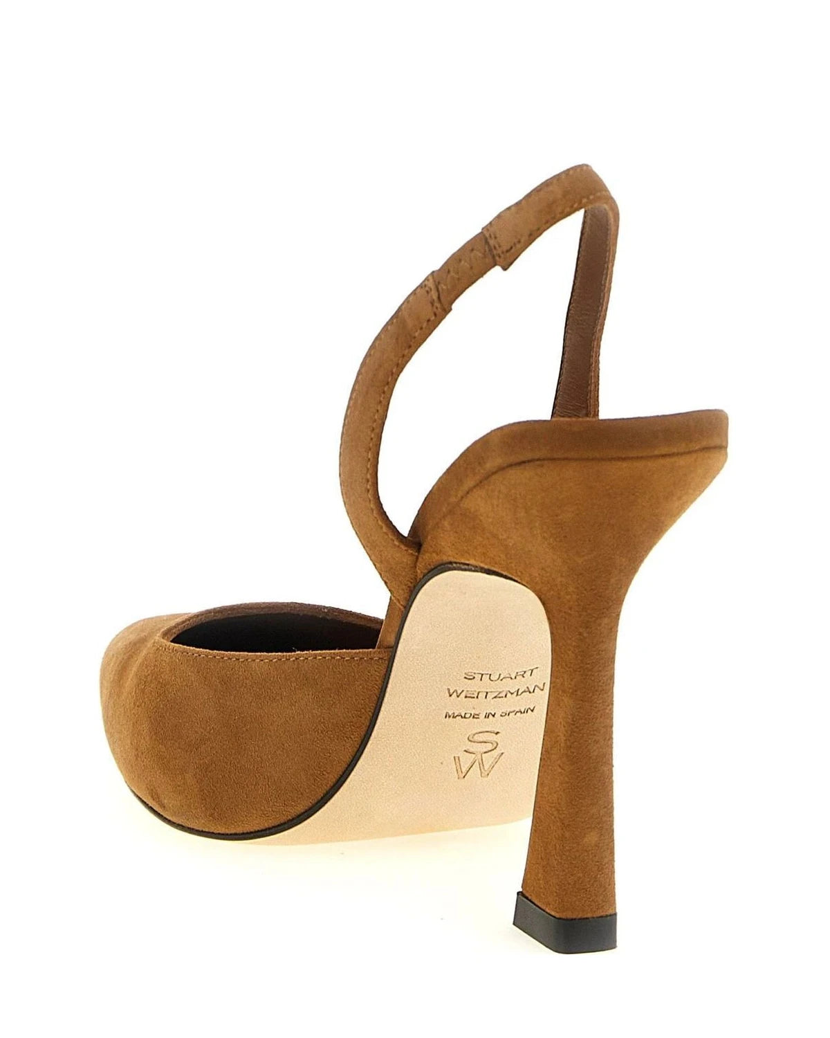 Stuart Weitzman Heels in brown, Goat Leather — view 3
