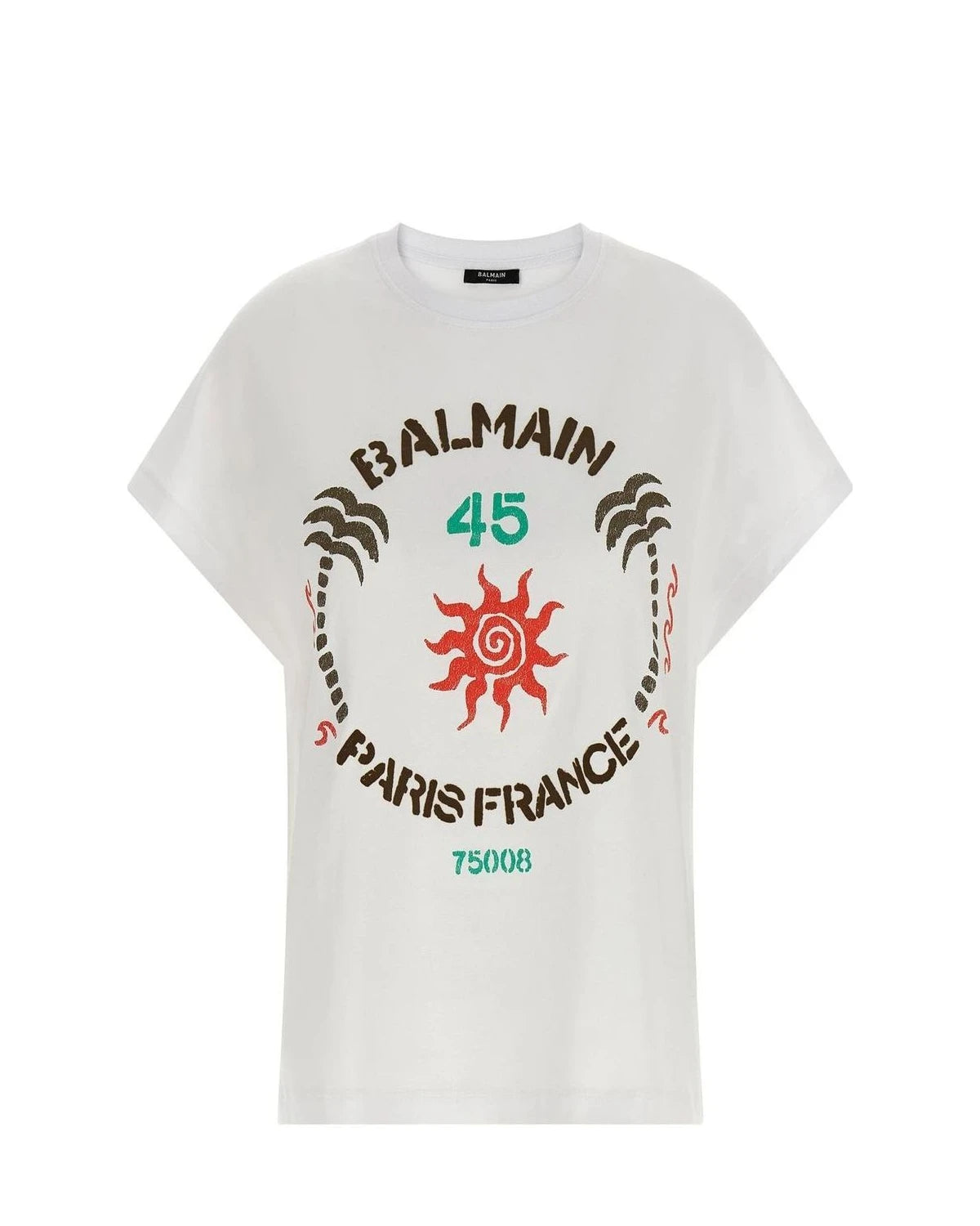 Balmain T-Shirt in white