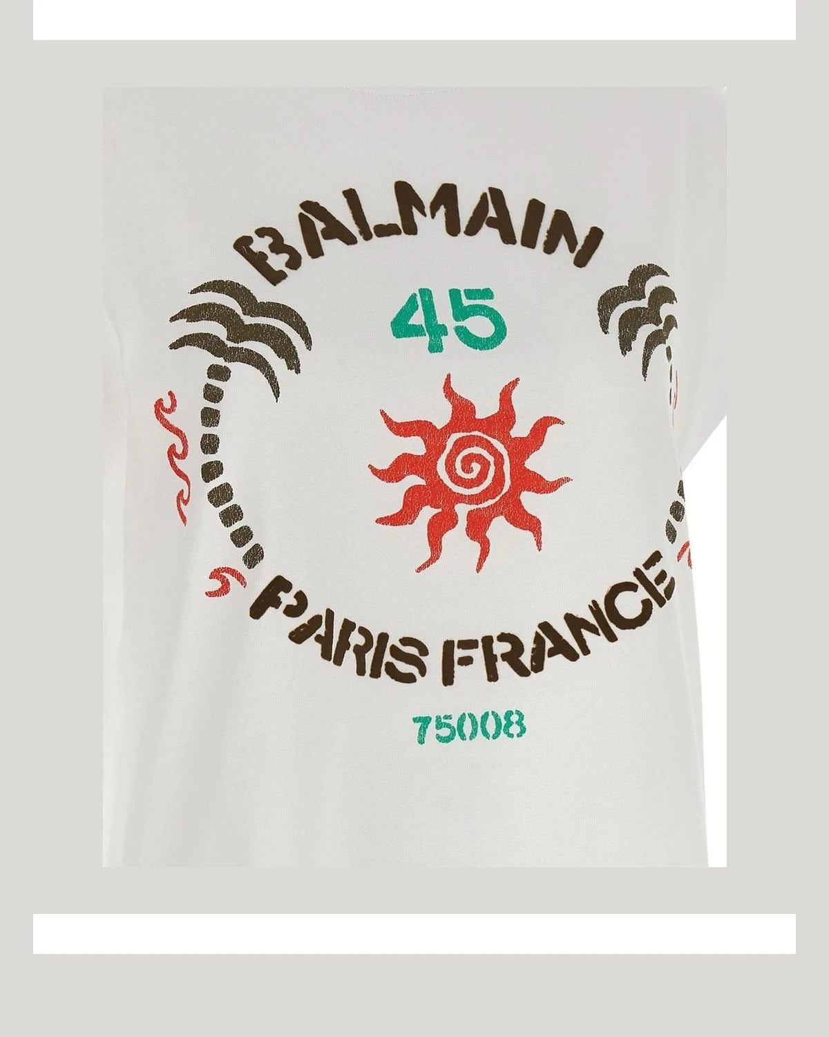 Balmain T-Shirt in white — view 4