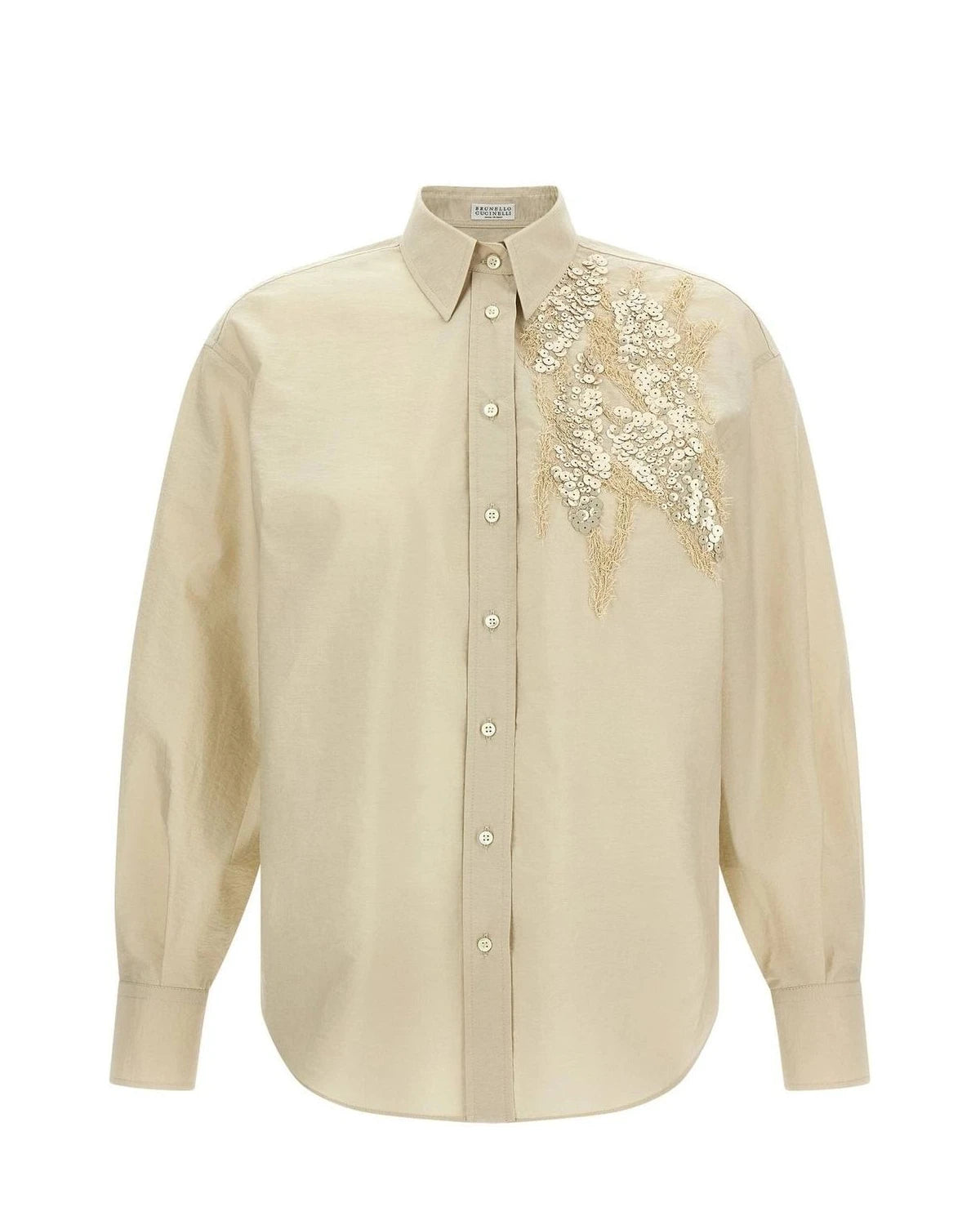 Brunello Cucinelli Dress Shirt in beige