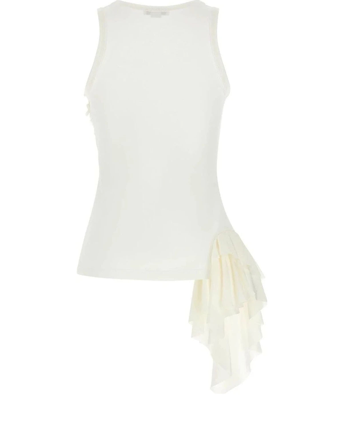 Alexander McQueen Tank Top in white, Cotton β view 2
