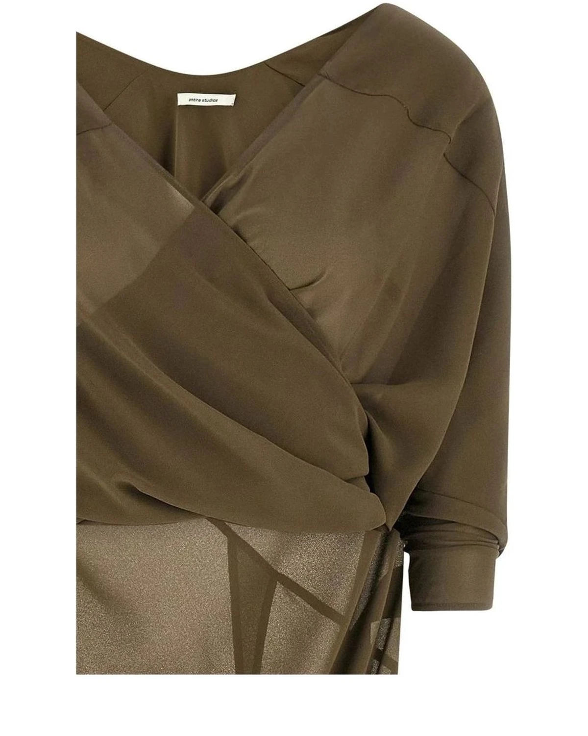 Entire Studios Dresse in brown, Polyester — view 3