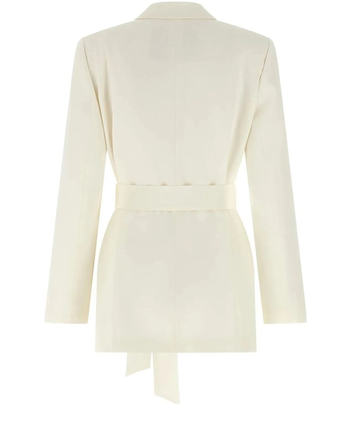 Kiton Blazer in white, Silk — view 2