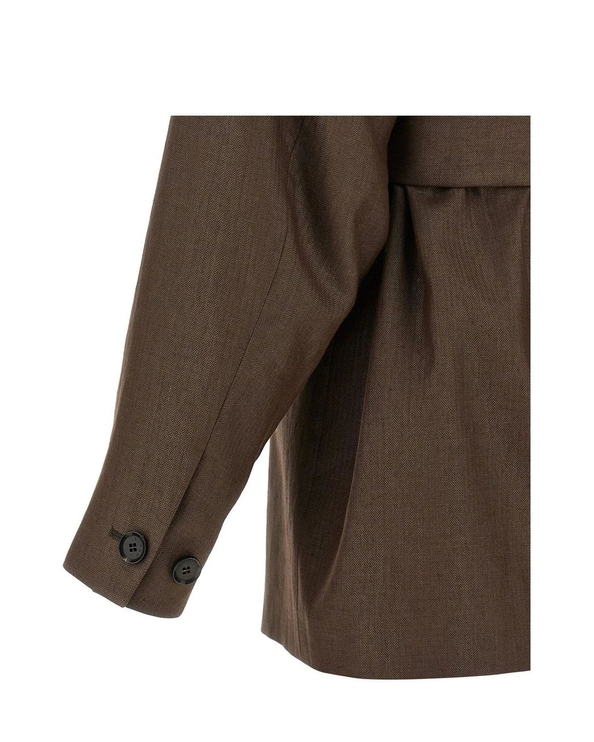 Kiton Blazer in brown, Polyamide — view 4