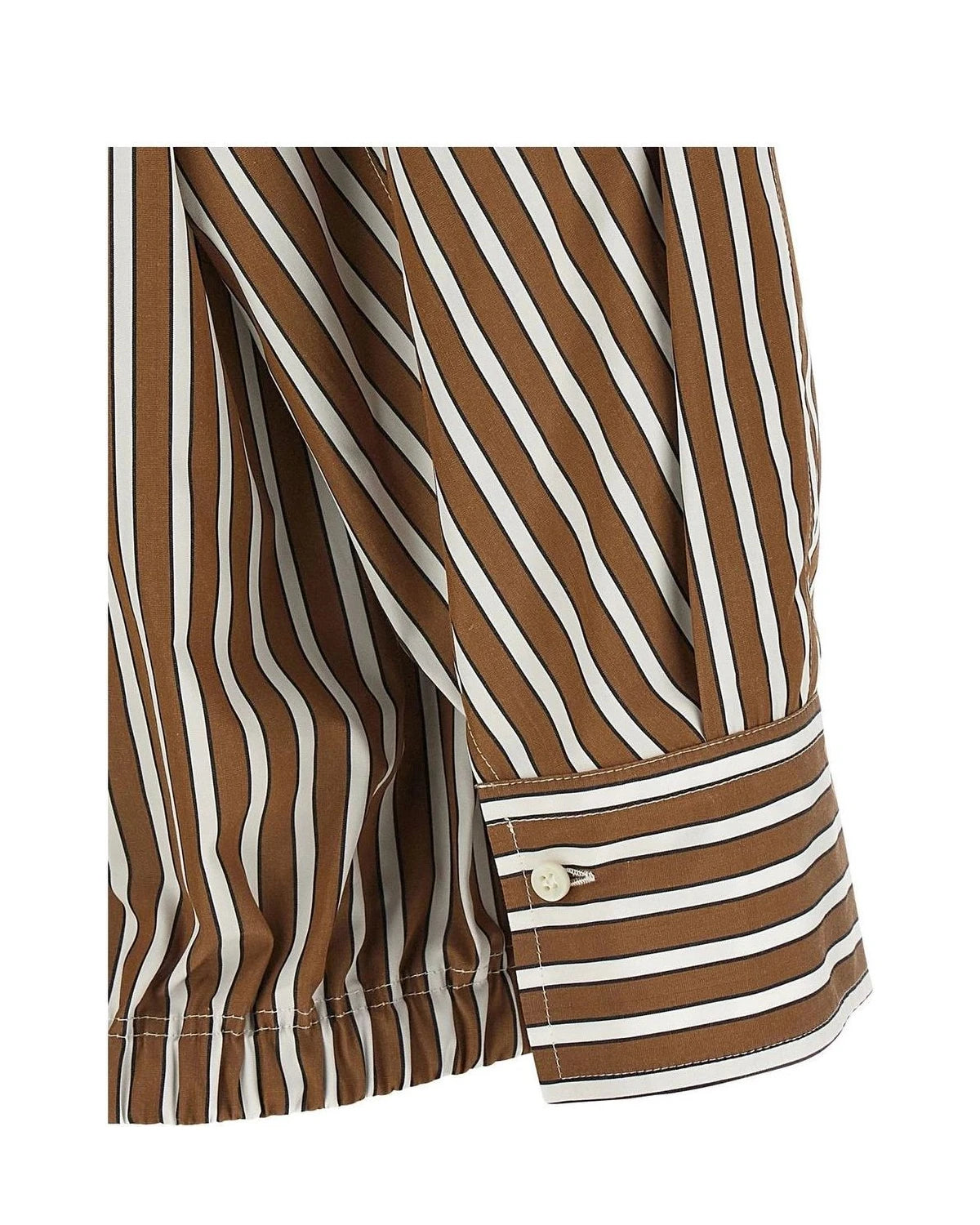 Brunello Cucinelli Dress Shirt in brown, Cotton — view 4