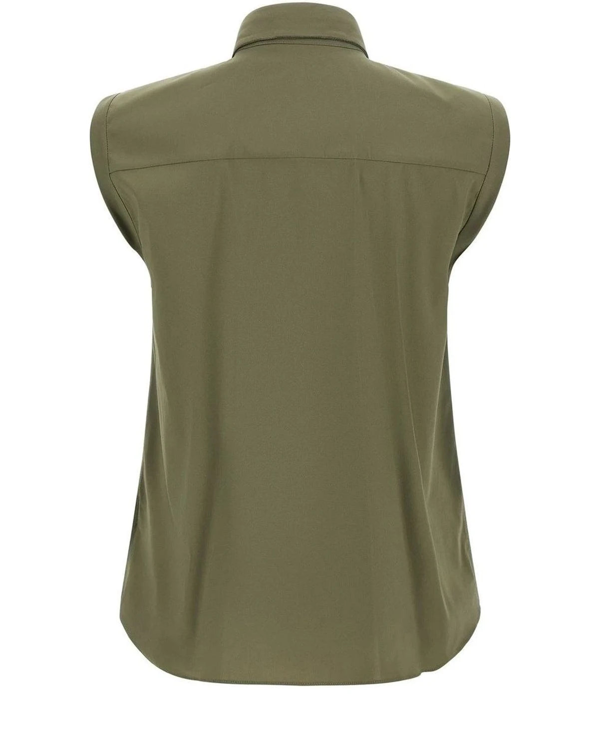 Brunello Cucinelli Dress Shirt in green, Cotton — view 2