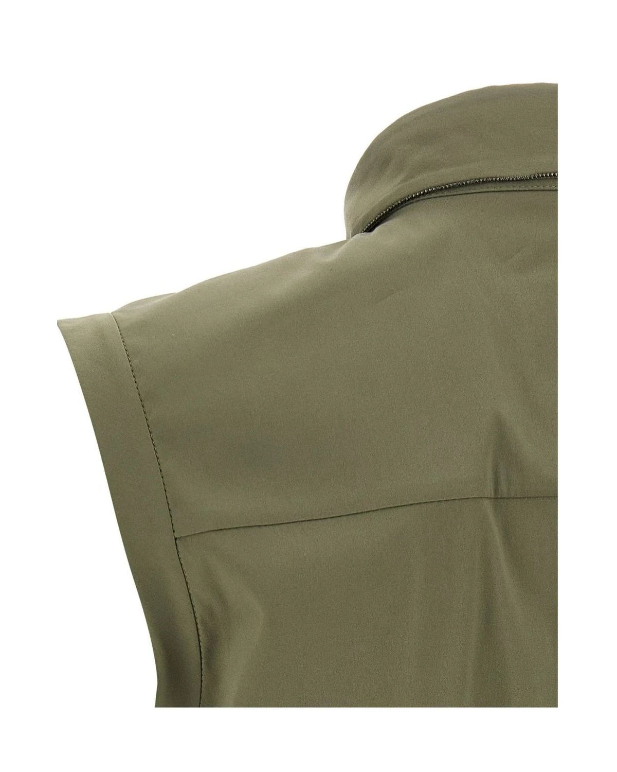 Brunello Cucinelli Dress Shirt in green, Cotton — view 4