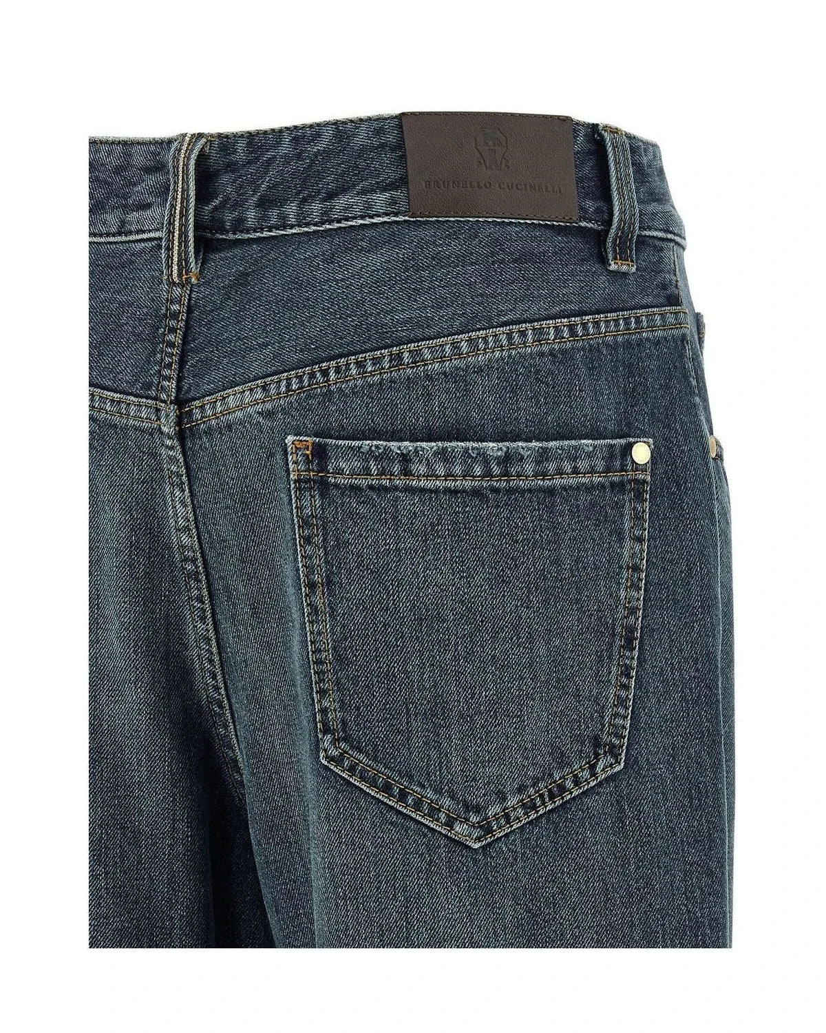 Brunello Cucinelli Jean in blue — view 4