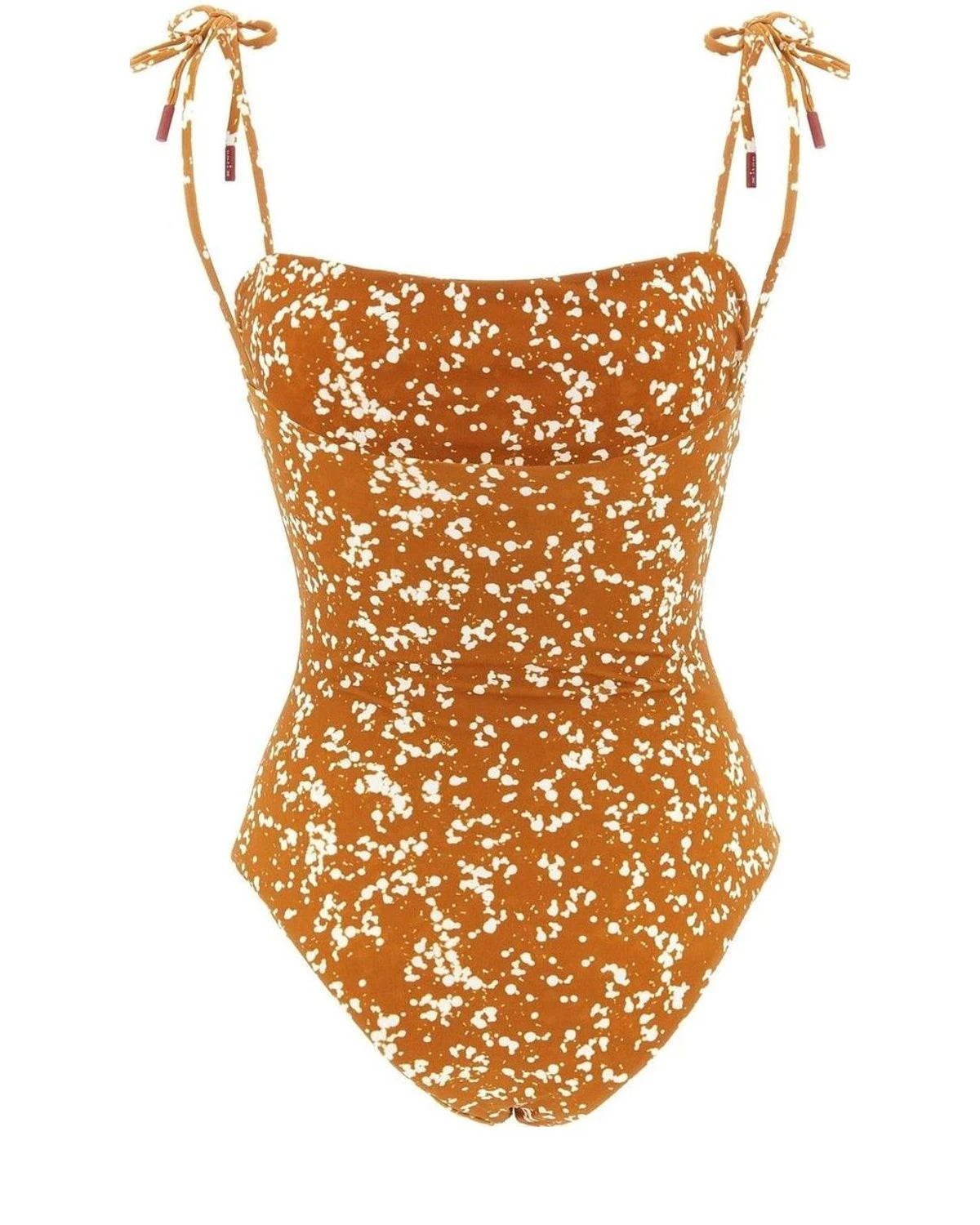 Kiton One-Piece Swimsuit in brown, Polyamide — view 2
