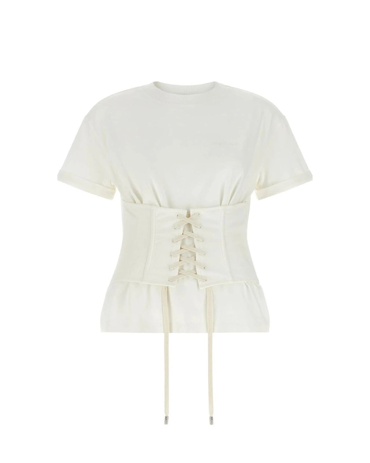 Alexander McQueen T-Shirt in white, Cotton