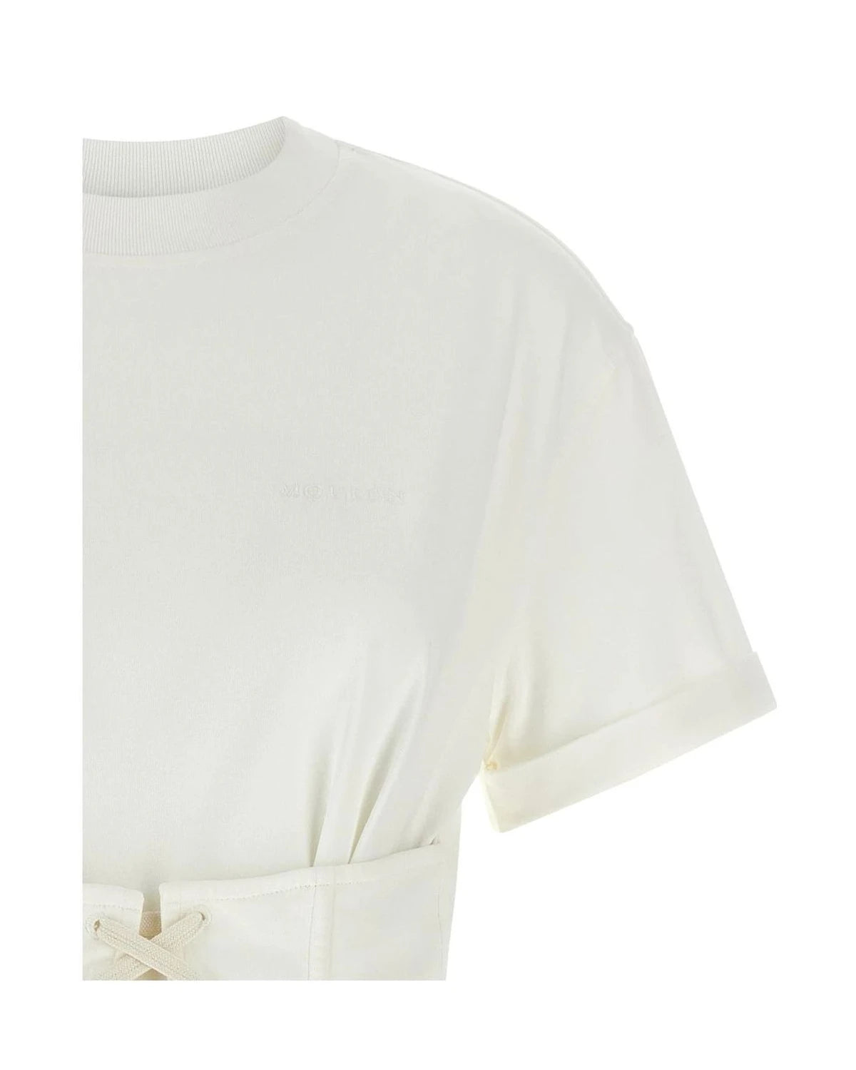 Alexander McQueen T-Shirt in white, Cotton — view 3