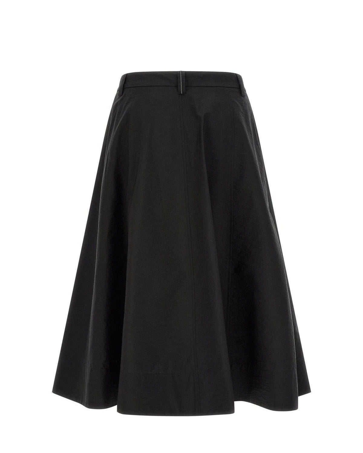Brunello Cucinelli Skirt in black — view 2
