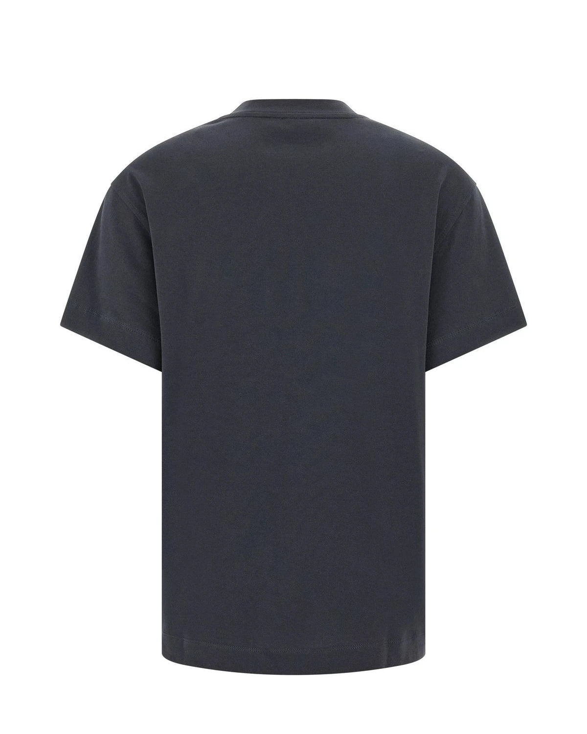 Brunello Cucinelli T-Shirt in blue, Cotton — view 2