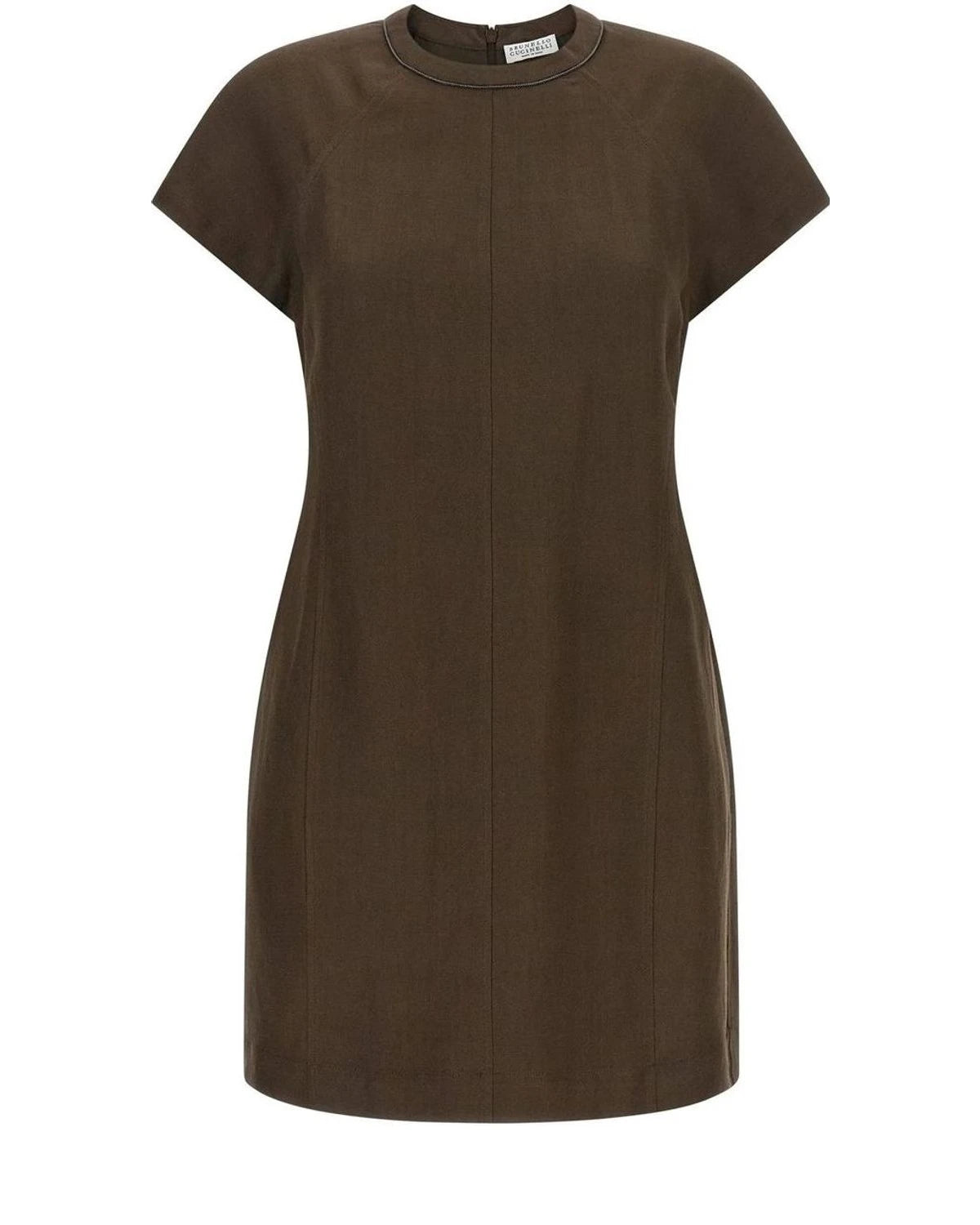 Brunello Cucinelli Dresse in brown, Viscose