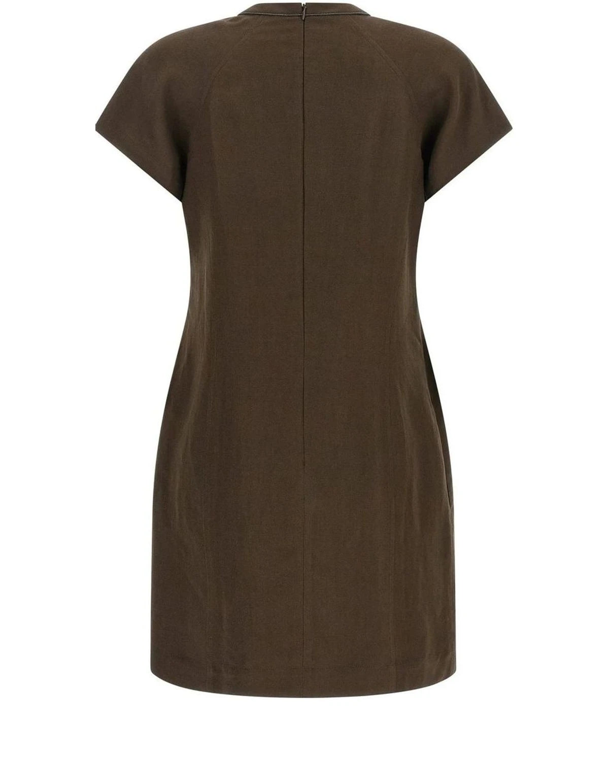 Brunello Cucinelli Dresse in brown, Viscose — view 2