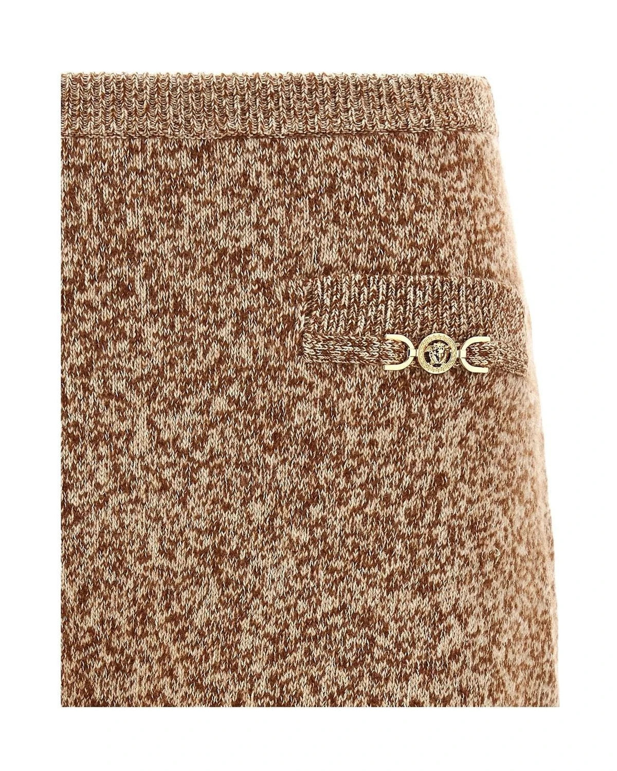 Versace Skirt in multicolor, Virgin Wool — view 3