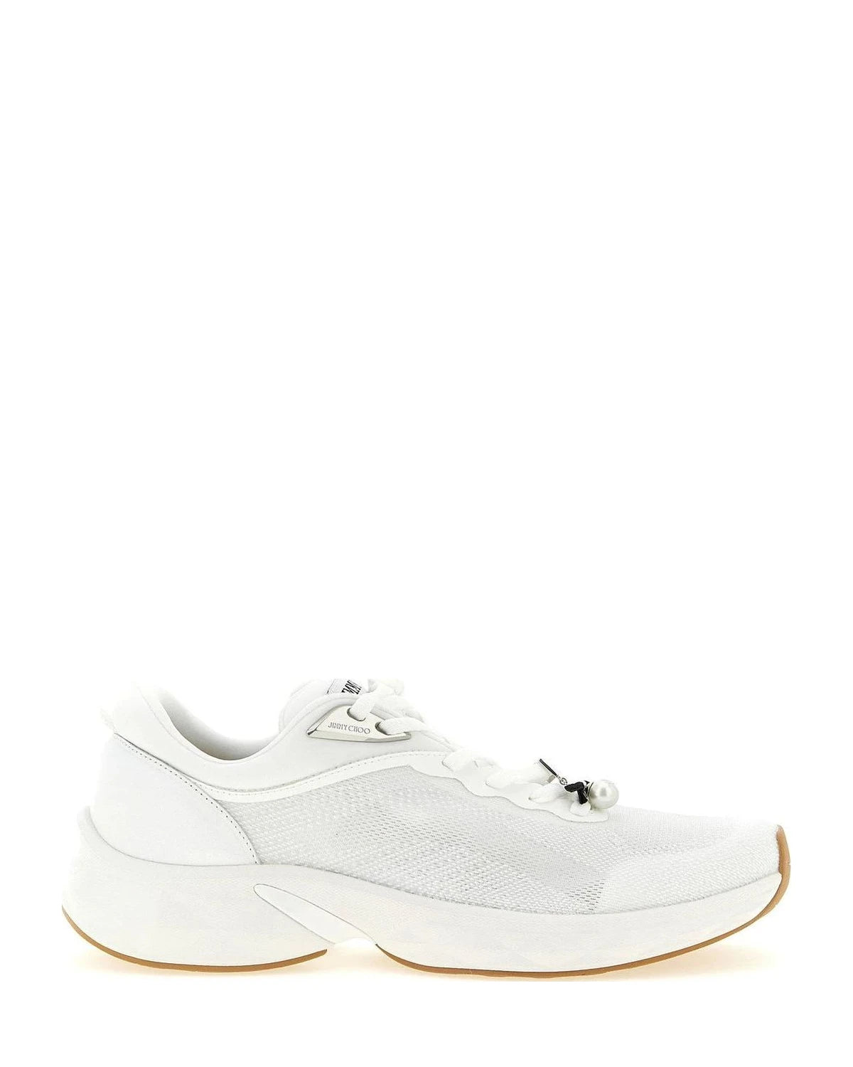 Jimmy Choo Athletic Shoes in white