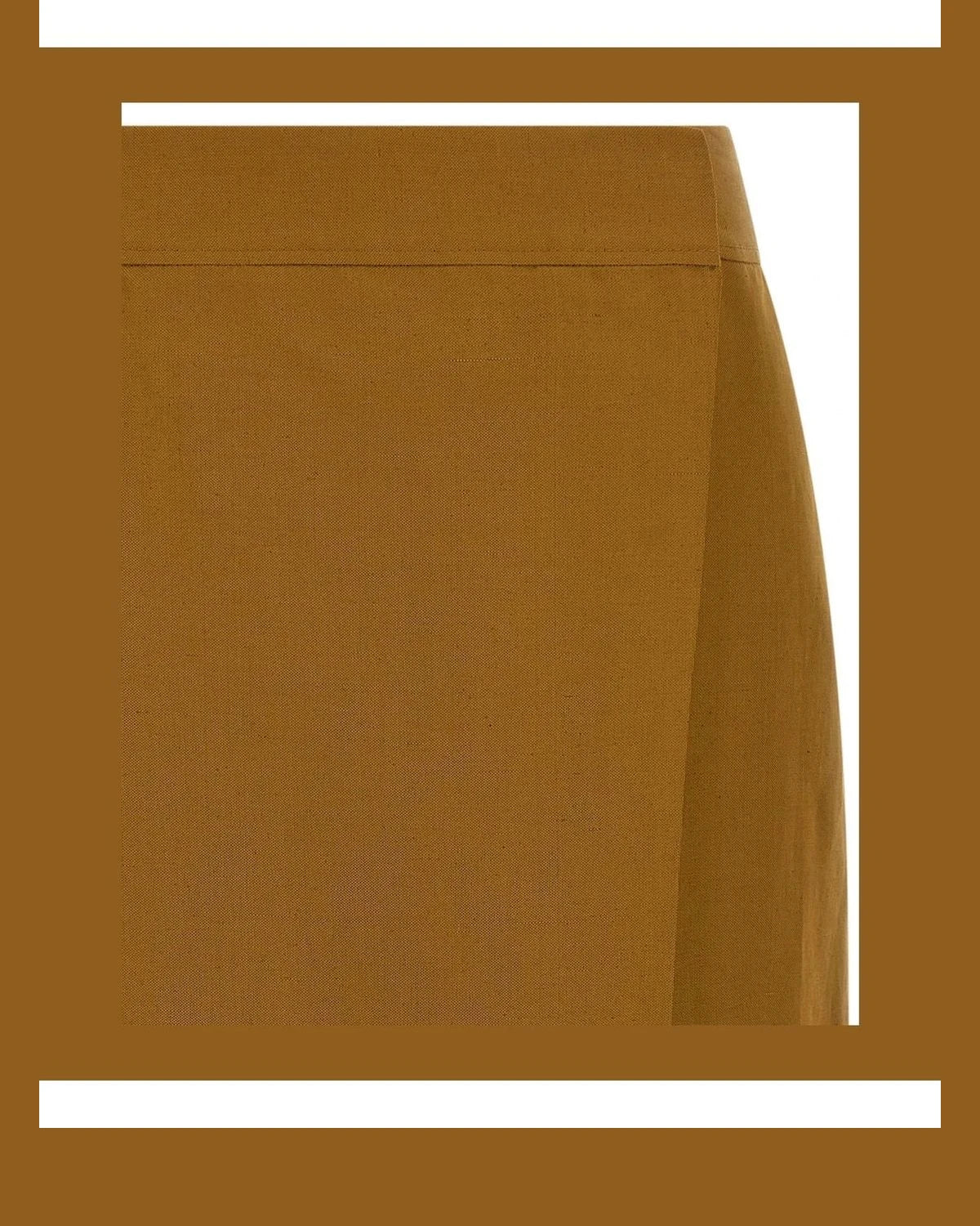 Alberto Biani Skirt in brown, Viscose — view 3