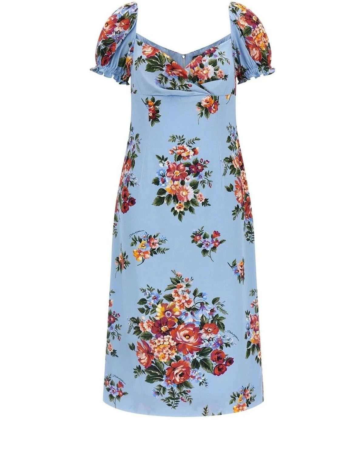 Dolce & Gabbana Dresse in blue, Silk